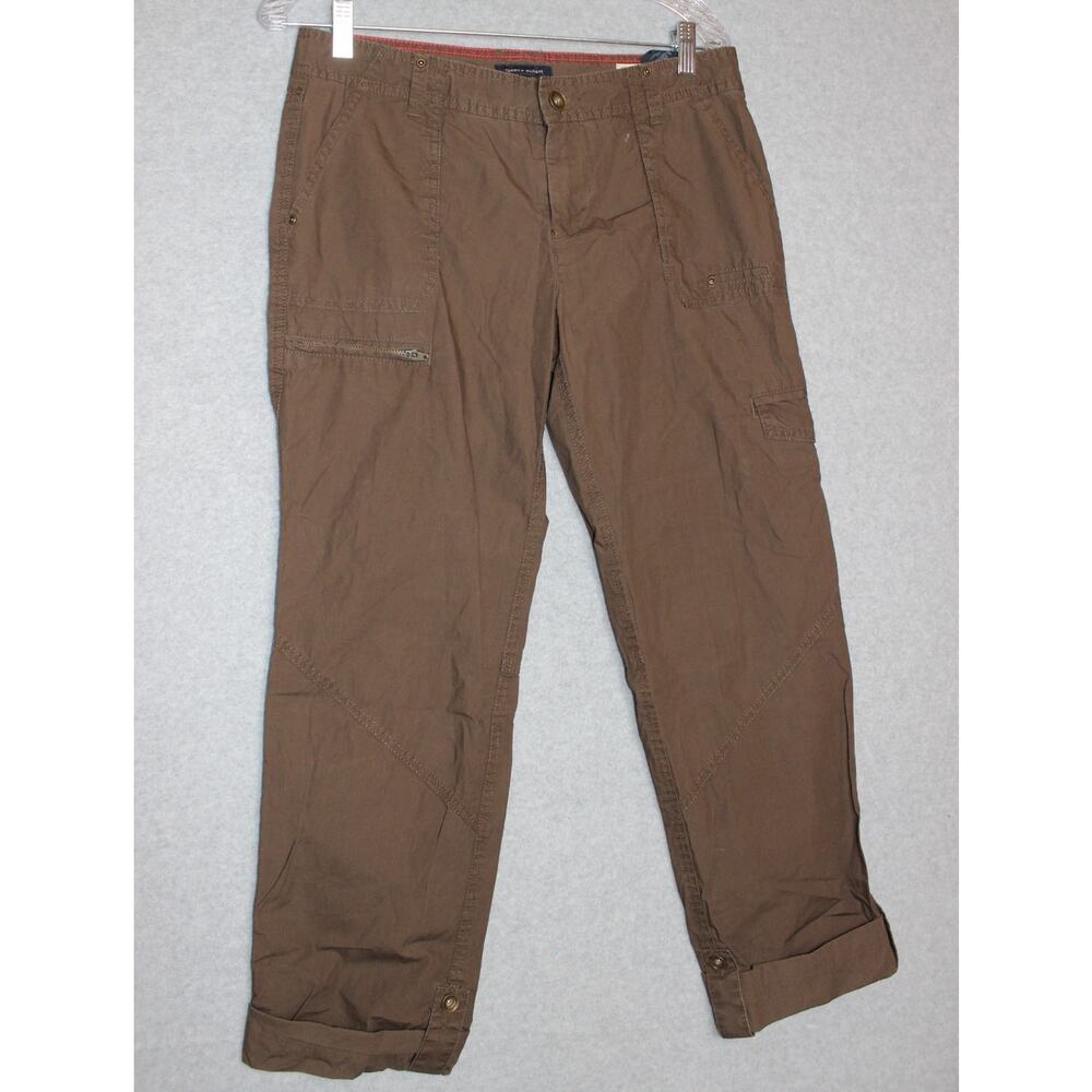 Tommy Hilfiger Vintage Roll Up Cargo Pants Size 4